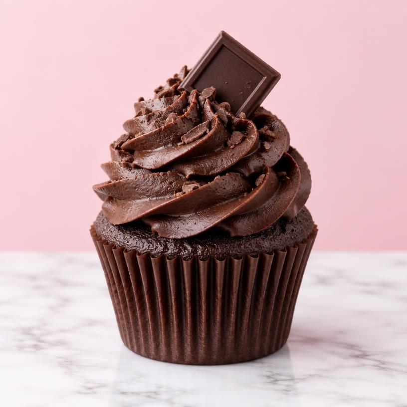 Chocolade cupcake