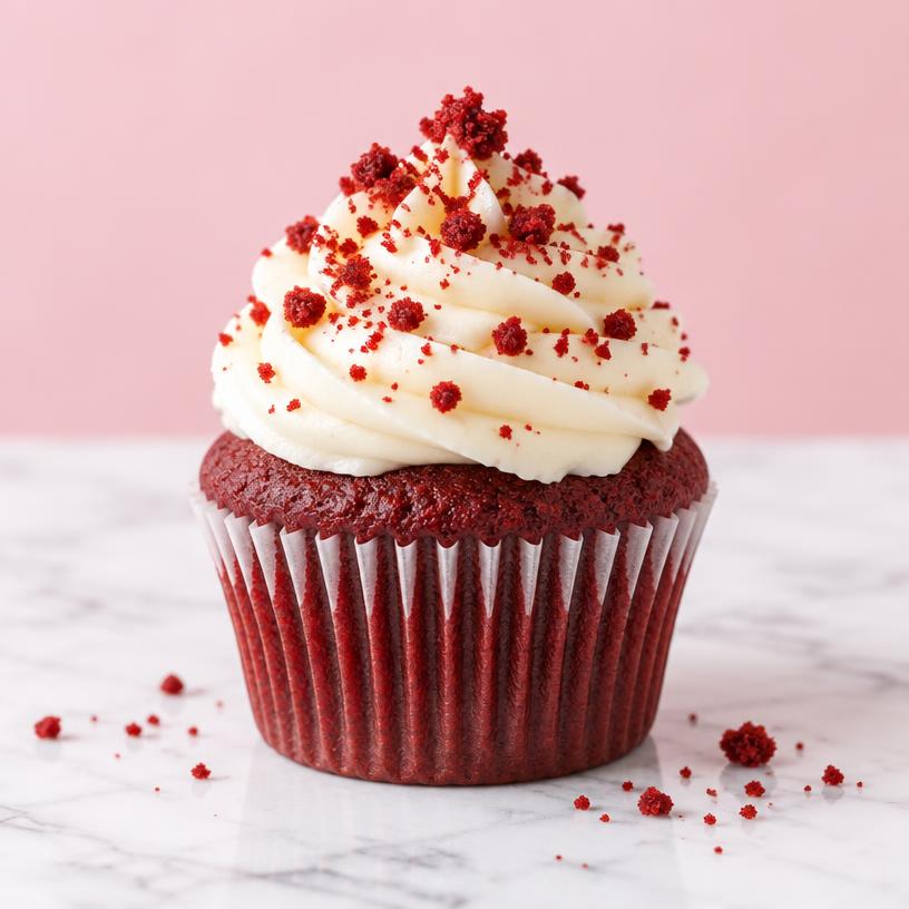 Red velvet cupcake